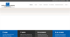 Desktop Screenshot of mutualtrustco.com